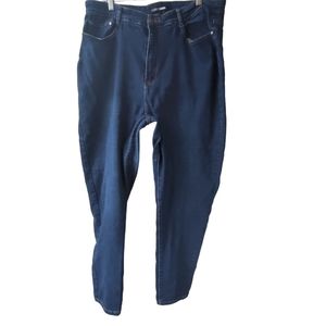 Fashion Nova - Tall Classic High Waist Skinny Jeans - Blue Denim - Sz 20